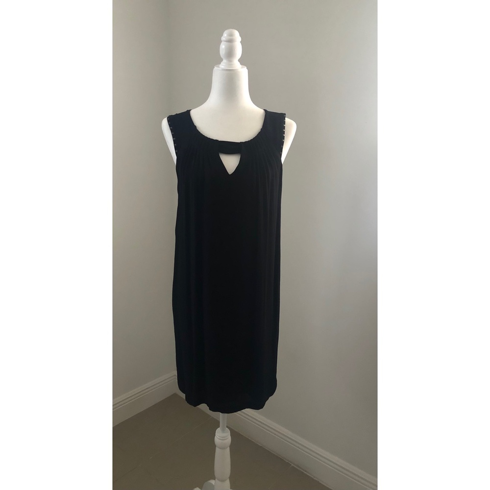 IKKS Black Studded Mini Dress